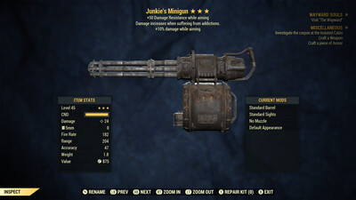 Junkies 25/50 Minigun