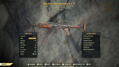 Berserkers 50/1P Handmade