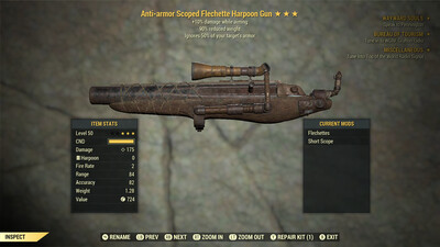 Anti Armor 10/90 Harpoon Gun