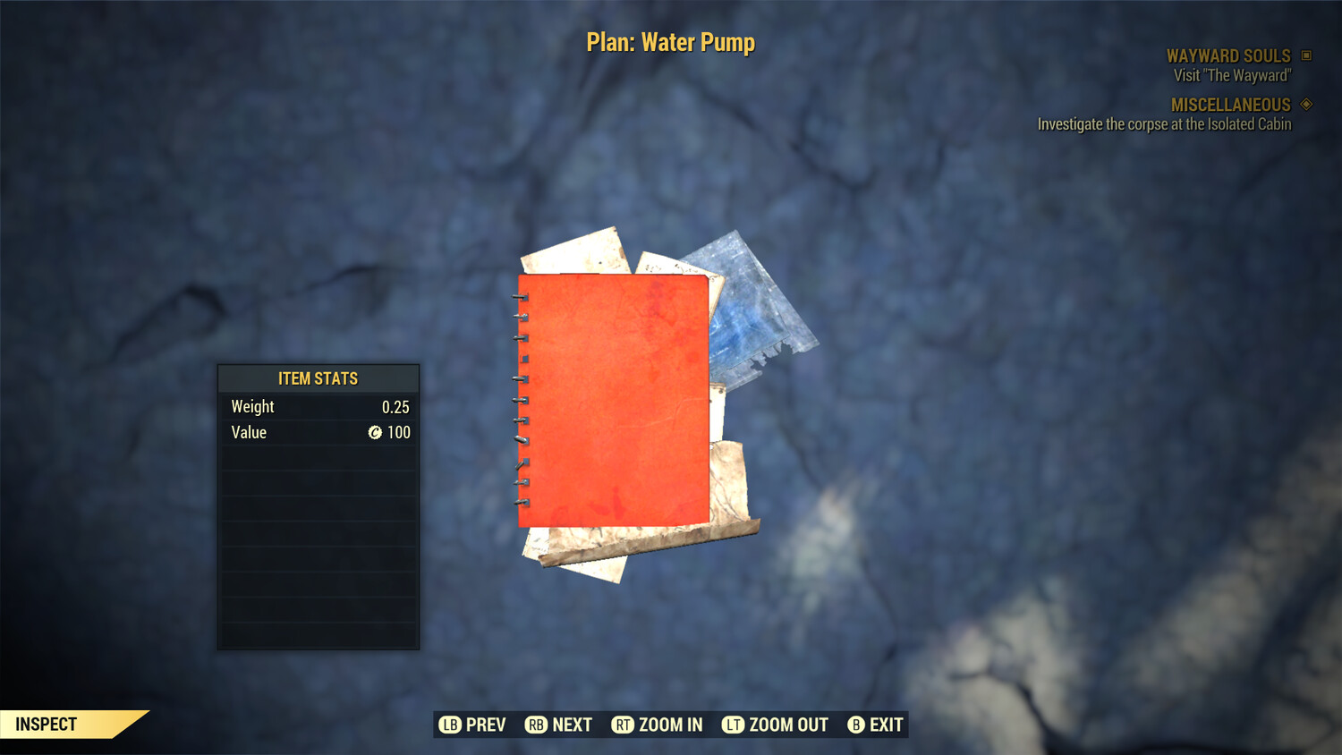 Plan: Water Pump