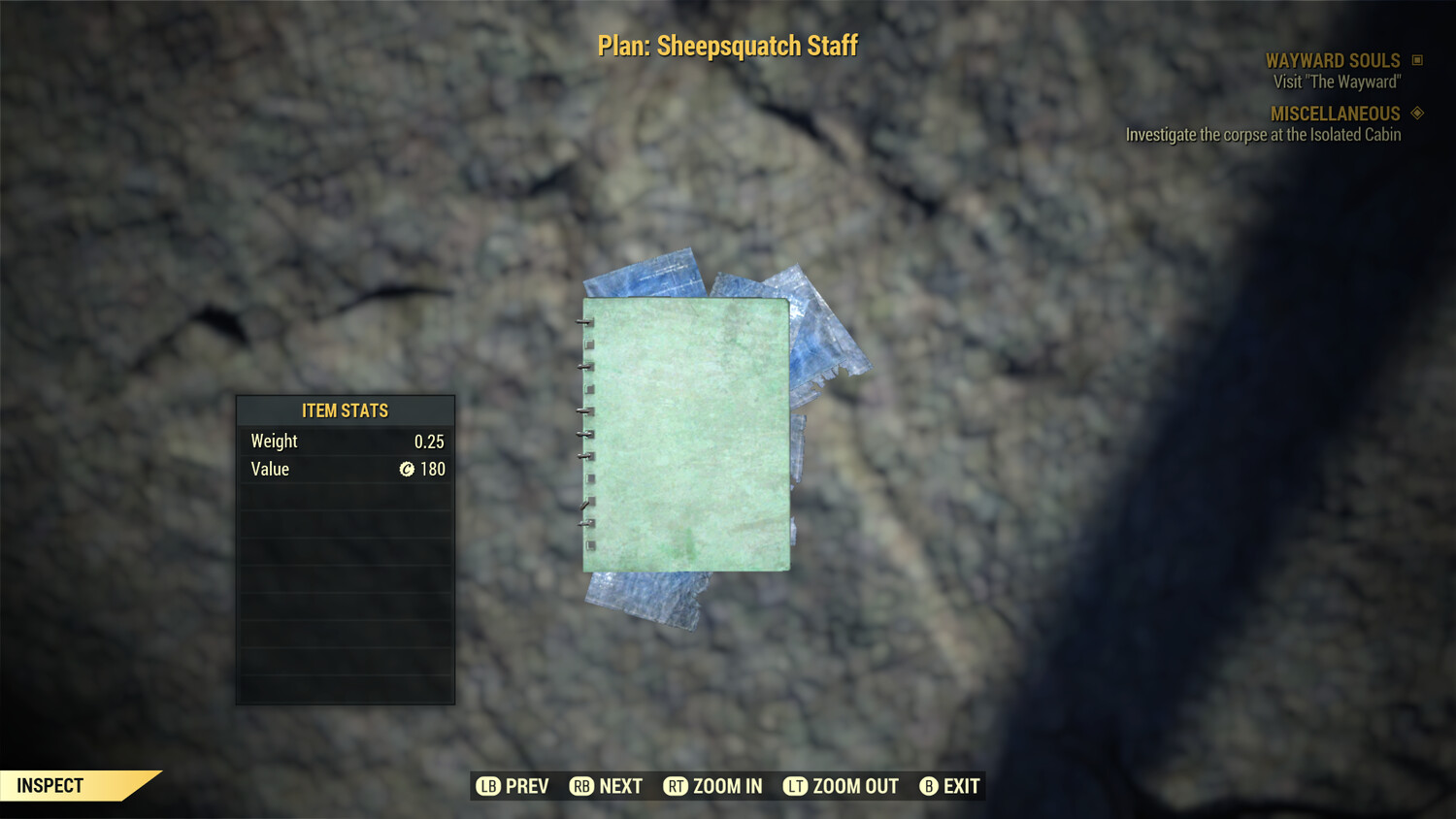 Sheepsquatch Staff