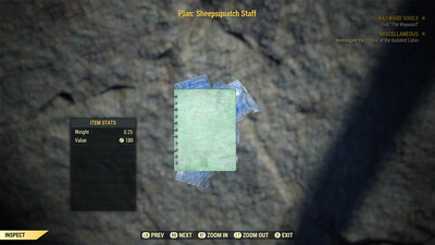 Sheepsquatch Staff