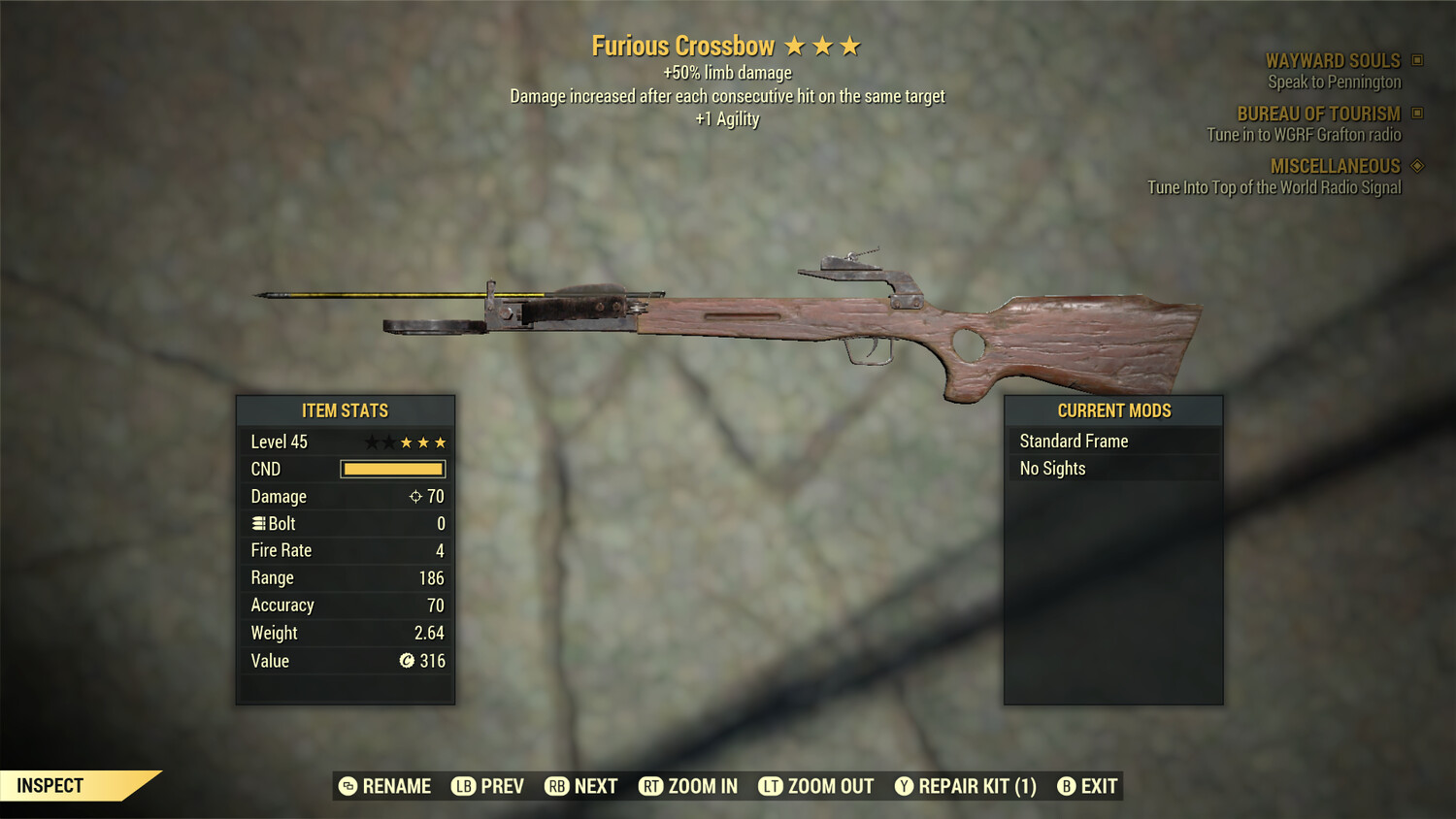 Furious 50/1A Crossbow