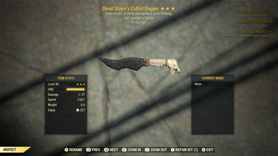Ghoul Slayer 1S Block Cultist Dagger