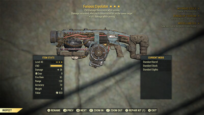 Furious 10/50 Cryolator
