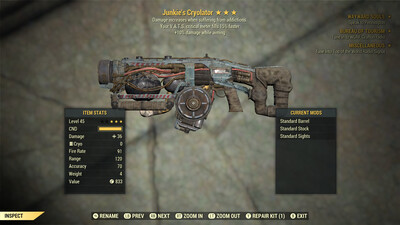 Junkies 10/15 Cryolator