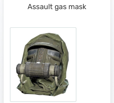 Assault Gas Mask