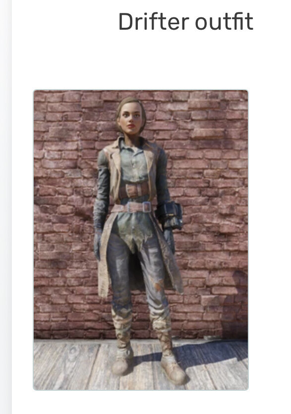 Drifter Outfit