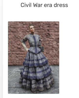 Civil War Era Dress