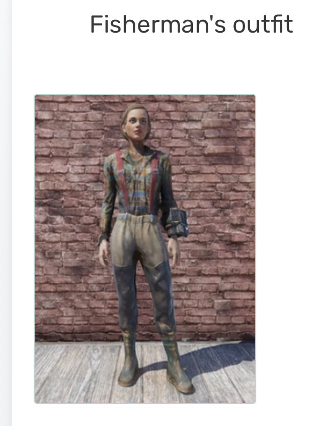 Fisherman Outfit + Hat