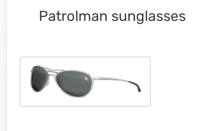 Patrolman Sunglasses