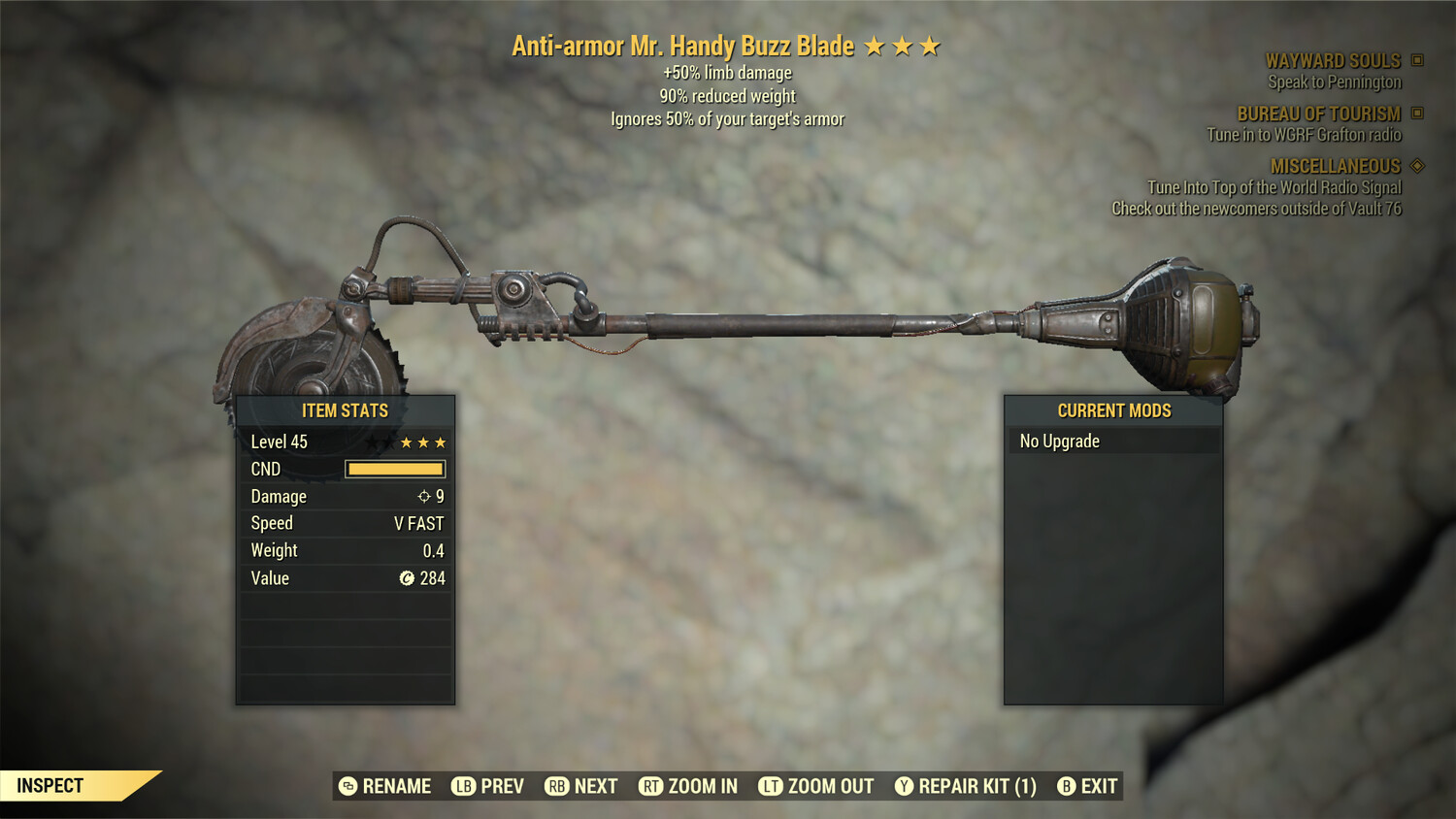 Anti Armor 50L/90 Mr.Handy Buzz Blade