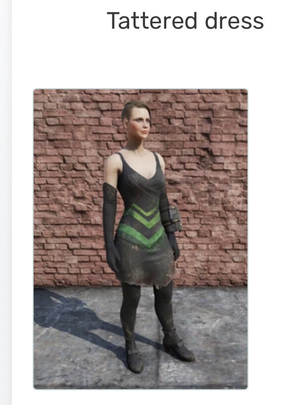 Tattered Dress