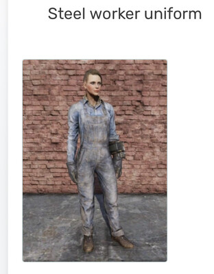 Steel Worker Uniform