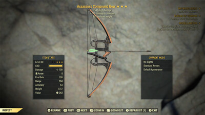 Assassins 50/90 Compound Bow