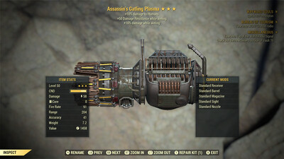 Assassins 10/50 Gatling Plasma