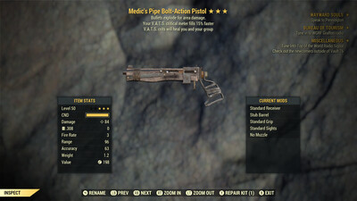 Medics Explosive 15 Pipe Pistol/Rifle 