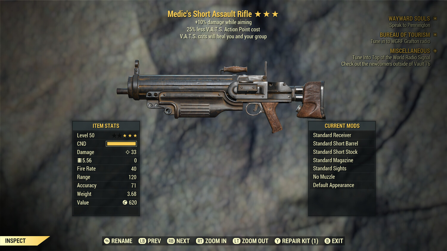 Medics 10/25 Assault Rifle