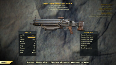 Medics 10/25 Assault Rifle