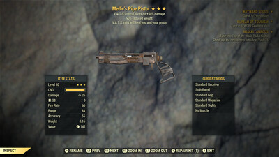 Medics 50/90 Pipe Pistol/Rifle 