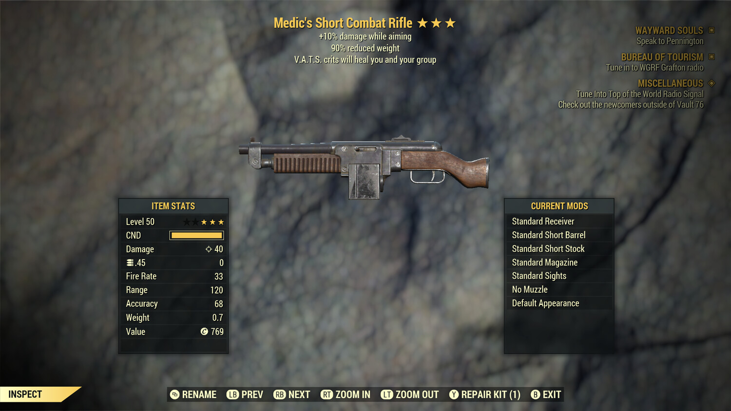 Medics 10/90 Combat Rifle