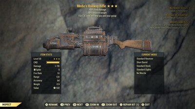 Medics 50/90 Railway Rifle