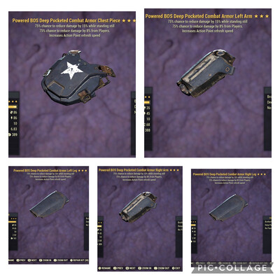 Assassins AP Refresh Sentinel Combat Armor Full Set