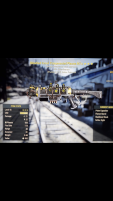 Bloodied 25/25 Plasma Rifle