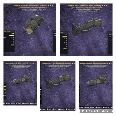 Assasins AP Sentinel Marine Armor Full Set