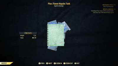 Flamer Napalmer Tank