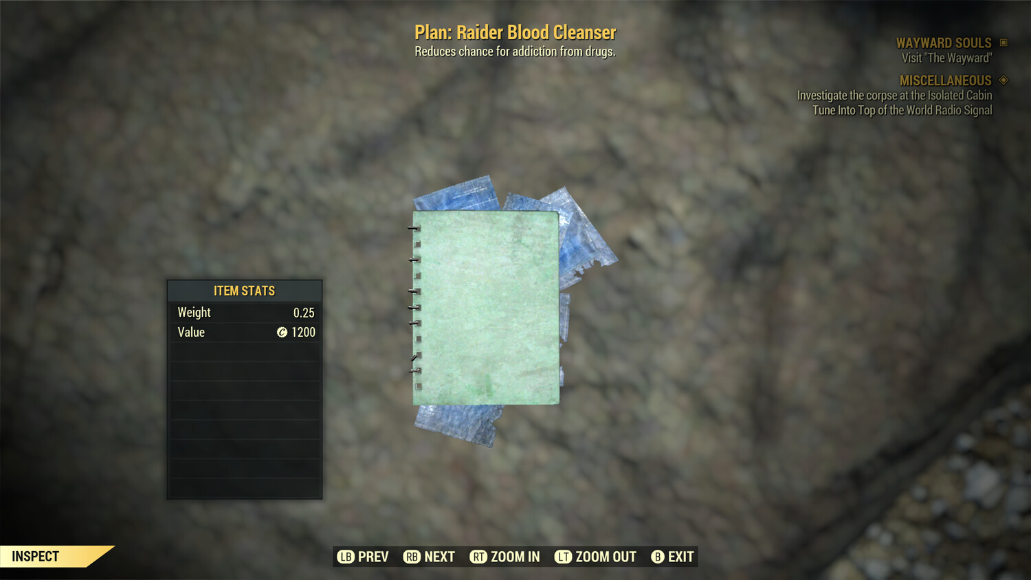 Raider Blood Cleanser