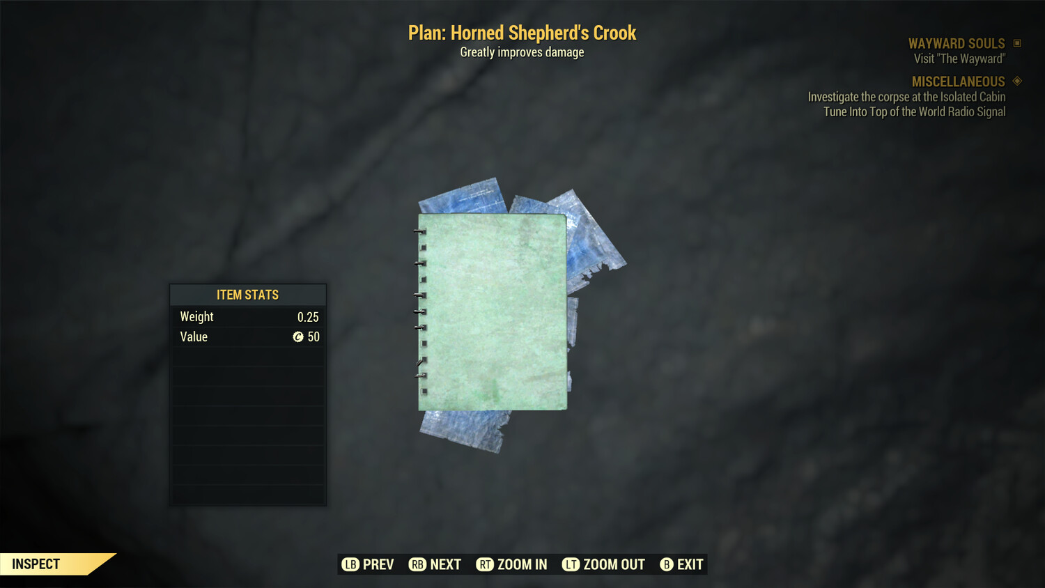 Horned Shepherd Crook