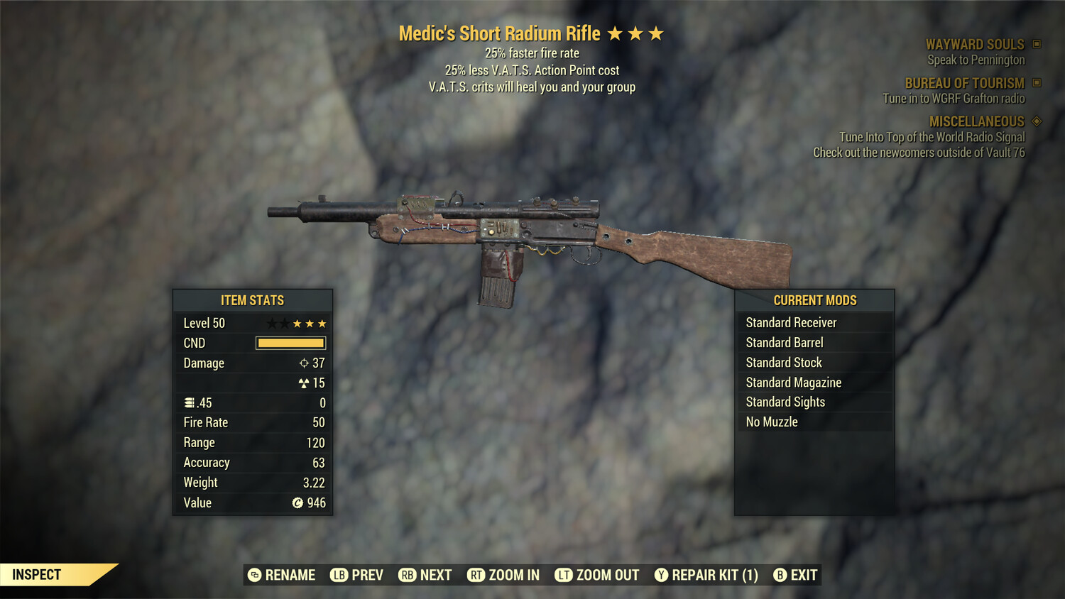 Medic Radium Rifle 25/25