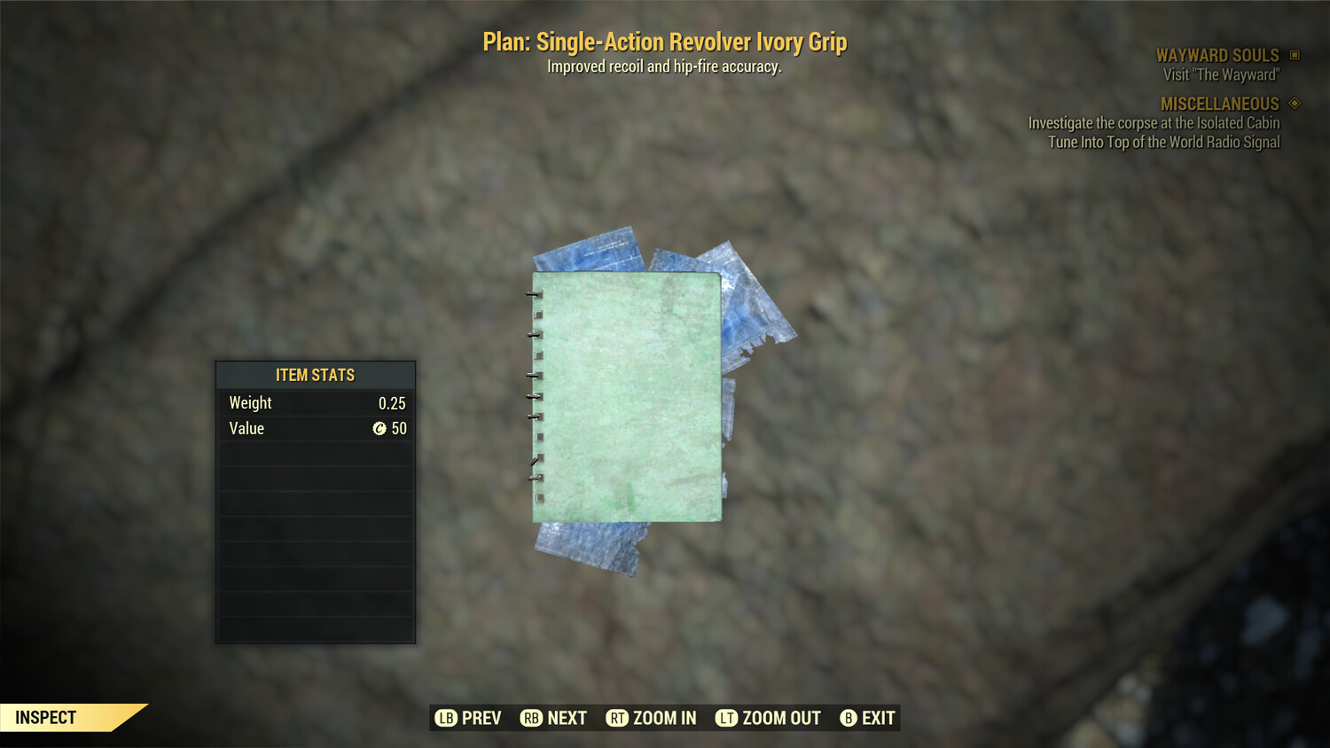 Single Action Revolver IVORY Grip