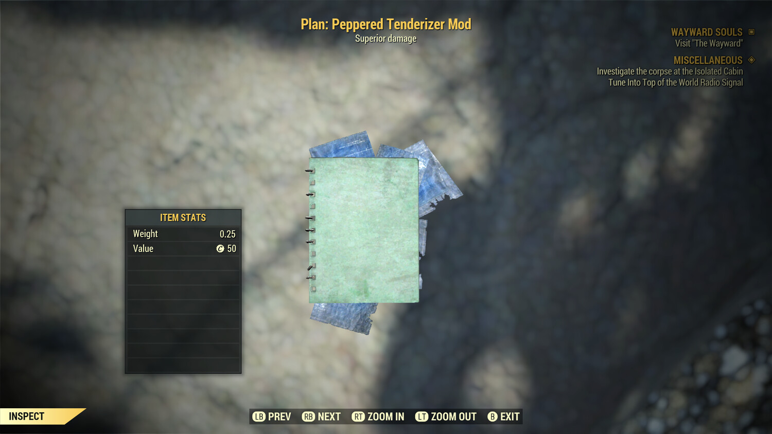 Peppered Tenderizer Mod