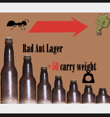 Red Ant Lager (+50 Lbs Carry Weight) X25