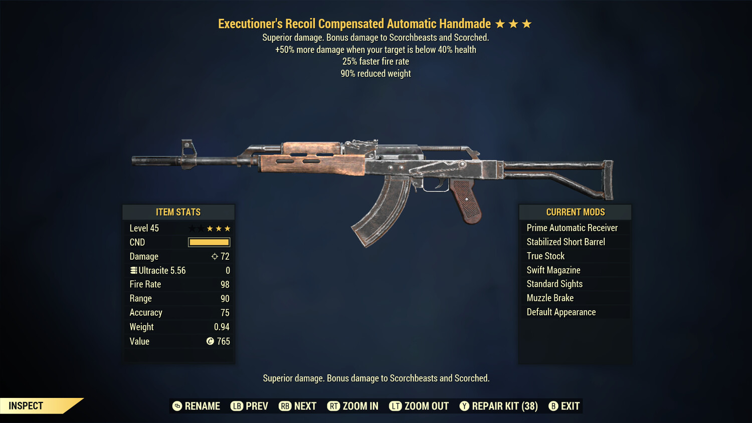 Executioners 25/90 Handmade