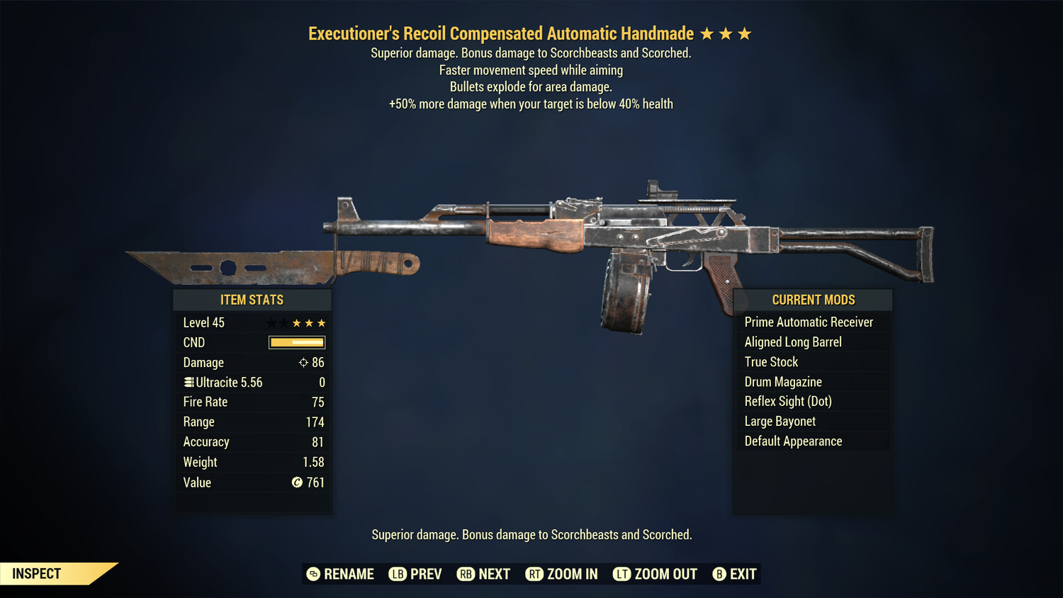 Executioners Explosive FMS Handmade