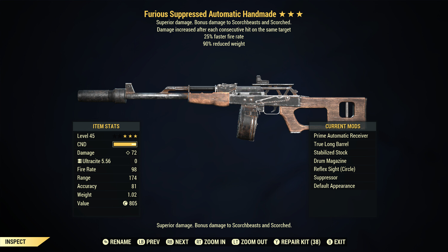 Furious 25/90 Handmade