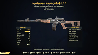 Furious 25/90 Handmade