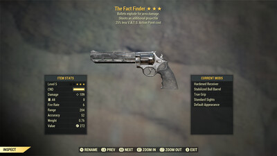 LEGACY Explosive The Fact Finder Lvl 5