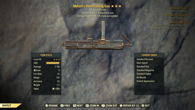 Mutant 25/25 Gatling Gun