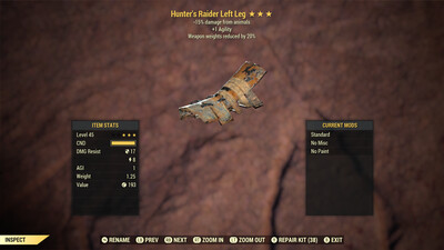 Hunters Raider WWR LL