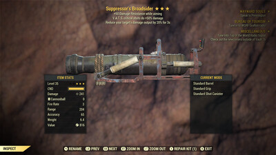 Suppressors 50/50 Broadsider
