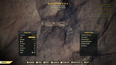 Quad Pipe Rifle Lvl 30