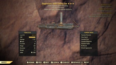 Suppressors 50/FMSWA Gatling Gun