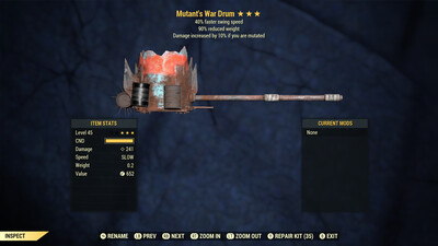 Mutant Ss/90 War Drum
