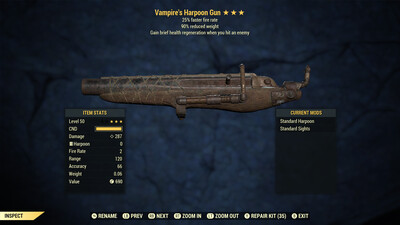 Vampire 25/90 Harpoon Gun 