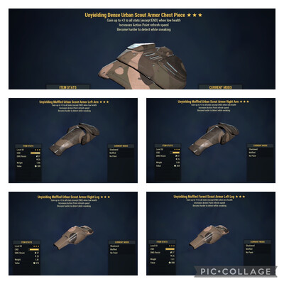 Unyielding AP HTD Scout Complete Set