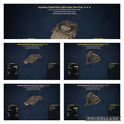 Unyielding Leather AP HTD FULL SET